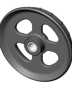 Wheel w/ sleeve - Corner for breeder